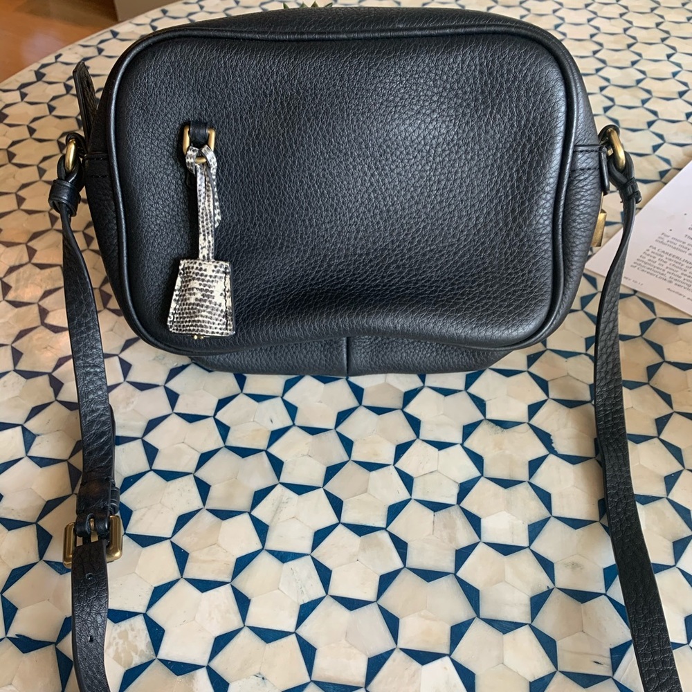 Jcrew Crossbody Black Purse
